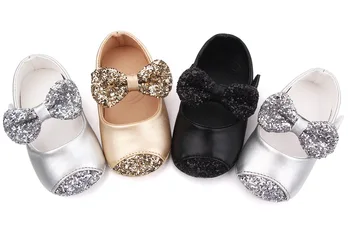  0-1 лет Детская обувь Bow Gummy Princess Обувь для малышей