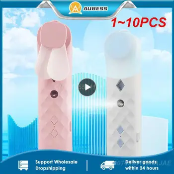  1 ~ 10 шт. в 1 портативный увлажняющий спрей спрей мини вентилятор увлажнитель воздуха портативный USB перезаряжаемый небольшой охлаждающий вентилятор домашний наружный воздух