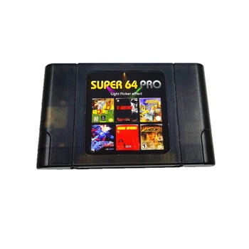  1 шт. Super 64 PRO Ретро Игровая карта 340 в 1 Сменные игровые картриджи Аксессуары для игровой консоли N64