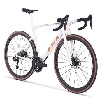  2023 Шоссейный велосипед Карбоновый гоночный велосипед Экстремальный аэродинамический шоссейный велосипед из углеродного волокна с SHIMANO R7170 / R8170 DI2 24 скорости Групповые комплекты