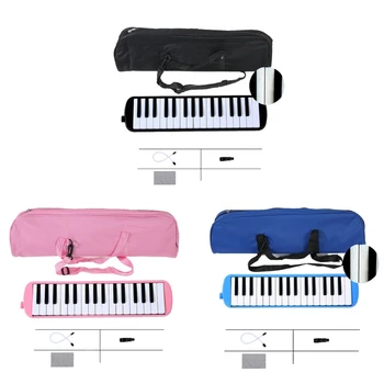  32 клавиши Melodica Instrument, Melodica Piano Keyboard Pianica с мягкой длинной трубкой