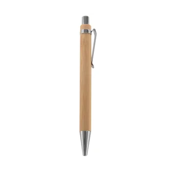  50 шт. Бамбуковая шариковая ручка Рекламная ручка Защита окружающей среды Ручка Пишущие инструменты