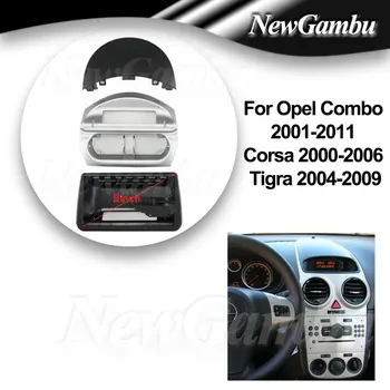  9 дюймов автомагнитола FIT для Opel Combo 2001-2011 Corsa 2000-2006 Tigra 2004-2009 Frame DVD GPS Mp5 ABS PC Пластиковая панель приборной панели