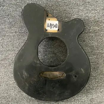  AB502 Корпус мини и детской электрогитары в черном цвете Незаконченные детали гитары своими руками