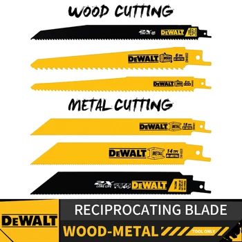  DEWALT Биметаллические сабельные пилы для резки древесины с прямой спинкой 2X Длительный срок службы для DEWALT DCS369 DCS367 DCS389 DCS310