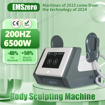  EMSzero RF 6500 Вт Аппарат для похудения HI-EMT Мышечный склеплинг Сертификация EMSZero CE Дополнительная тазовая подушка