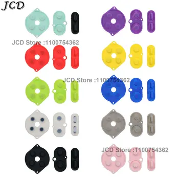  JCD 1Набор для консоли Gameboy Color GBC Резиновые кнопки Ремонт силиконовых проводящих A B Start D Pads
