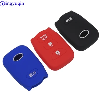  Jingyuqin 3 кнопки Автомобильный ключ Силиконовая резина Чехол Держатель Защитный брелок для Hyundai Feisi Elantra Long Move Smart Remote Case