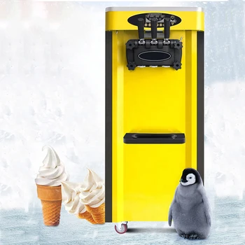  PBOBP Твердая мороженица 25-30 л / ч Коммерческая столешница с одним вкусом Сорбет Морозильная камера Оборудование для мороженого Торговый автомат