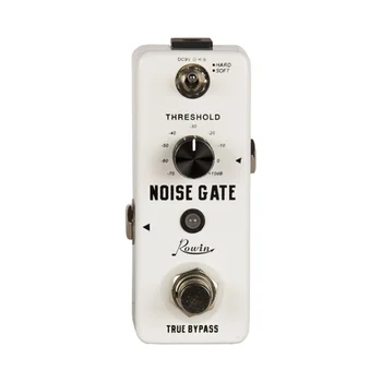  Rowin Noise Gate Гитарная педаль Гитарные педали эффектов Эффекты шумоподавления для электрогитары Жесткие мягкие режимы