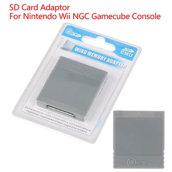  SD Flash WISD Адаптер для карты памяти WISD Адаптер Адаптер Кардридер Для консоли Nintendo Wii NGC Gamecube