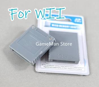  SD Memory Flash WISD Card Stick Адаптер Конвертер Адаптер Кардридер Считыватель карт для игровой консоли Wii NGC GameCube 30 шт./лот