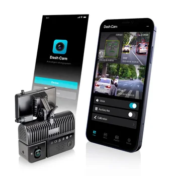  STONKAM Оптовая продажа ADAS DMS Двойная камера Мониторинг водителя Видеорегистратор 4g Видеорегистратор Регистратор автомобиля GPS Отслеживание