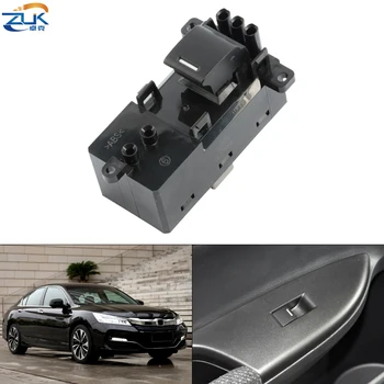  ZUK Выключатель стеклоподъемника задней двери Одна кнопка Влево = вправо со светодиодом для Honda Для Accord CR 2014-2018 OEM: 35770-T2A-P01