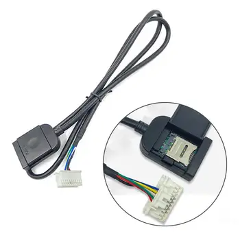   Адаптер слота для SIM-карты для Android Радио Мультимедиа Gps 4G 20-контактный кабель Разъем Автомобильные аксессуары Провода
