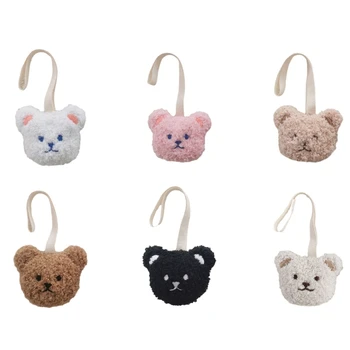  Брелок для ключей с именем ребенка, уникальный брелок с именем медведя, кулон, плюшевая игрушка для девочек, мальчиков, школьные сумки и рюкзаки