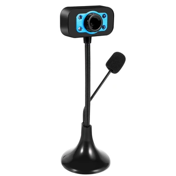   Веб-камера USB Веб-камера высокой четкости 4 светодиодная веб-камера с настольным компьютером MIC для Skype Youtube Компьютер ПК Ноутбук