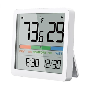  Главная Измеритель влажности в помещении ЖК-цифровой термометр Гигрометр Датчик Датчик Метеостанция Умный дом 2023