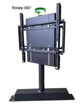  Дизайн полуперегородки гостиной Перегородка для телевизора 360 Полноподвижная перегородка для телевизора Вращающиеся подставки для телевизора