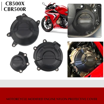  Для HONDA CBR500R CB500X CB500F 2019-2023 Защита двигателя мотоцикла Защитный чехол Защитные аксессуары