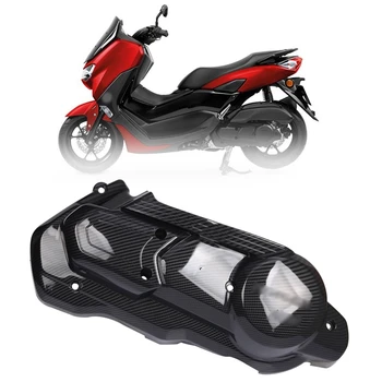  для Yamaha NMAX155 NMAX150 NMAX V2 2020-2021 Крышка защиты сцепления мотоцикла Крышка бокового привода Внешний вид из углеродного волокна