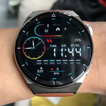  Для умных часов Xiaomi Huawei GT3 MAX для мужчин Android Bluetooth Call IP68 Водонепроницаемый фитнес-трекер артериального давления Умные часы 2023