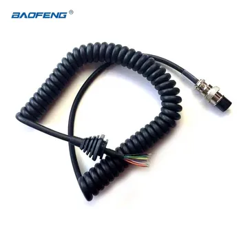  Запасной ручной динамик 8-контактный кабель микрофона PTT для радио Alinco EMS-57 EMS-53 DR-03T DR-06T DR635 DR620 DR435 Радио