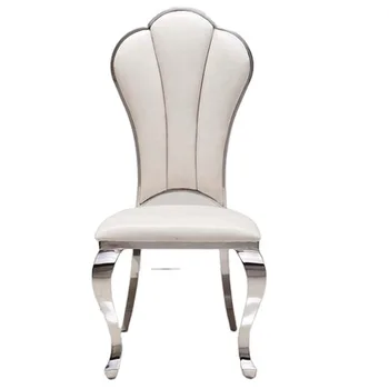  КитайФабрика по производству мебели Современный светлый роскошный бархатный стул из нержавеющей стали для ног