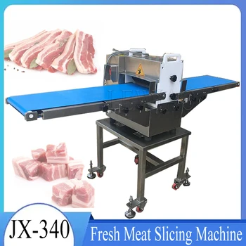   Коммерческая машина для нарезки кубиков свежего мяса Машина для нарезки кубиков мяса