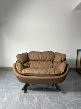  Ленивый диван-качалка Двухместное кресло Гостиная Итальянский стул для отдыха