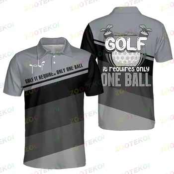  Мужская рубашка-поло для гольфа Поле для гольфа Быстросохнущая рабочая одежда на пуговицах Рубашка-поло с коротким рукавом Рубашка-поло Футбол Настольный теннис Поло