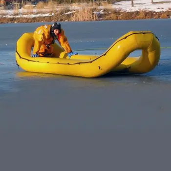  Надувные ледяные спасательные сани Надувные быстрые плоты Водная спасательная лодка Доска для гидроциклов TE