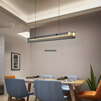  Новая светодиодная люстра в минималистичном стиле для гостиной, столовой, кухни, бара, офисных столов, домашнего декора, подвескиСветильник