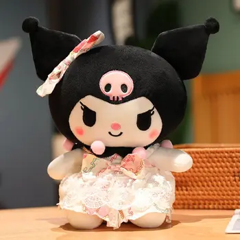  Новые периферийные куклы Sanrio Kuromi, плюшевые игрушки, плюшевые куклы, украшения для девочек, объятия для девочек, лучшие подарки на день рождения к празднику