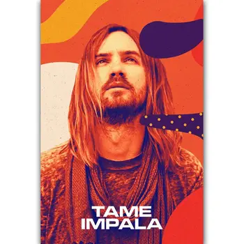  Новый Кевин Паркер Tame Impala Rock Music-Silk Art Плакат Стена Sicker Украшение Подарок