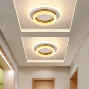  Современные светодиодные потолочные светильники для гостиной, коридора, прохода, спальни, балкона, входа, потолочной лампы, домашнего декора, внутреннего освещения
