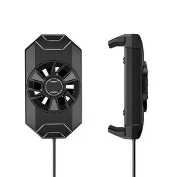  Универсальный мини-мобильный телефон Вентилятор охлаждения Радиатор Turbo Game Cooler Сотовый телефон Cool Радиатор для IPhone Samsung Xiaomi Cooler