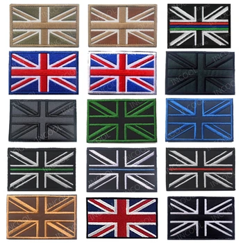  Флаг Соединенного Королевства Англия Шотландия Уэльс Нашивка для вышивки флага Флаги Великобритании Национальные флаги Великобритании Значок Вышитые нашивки